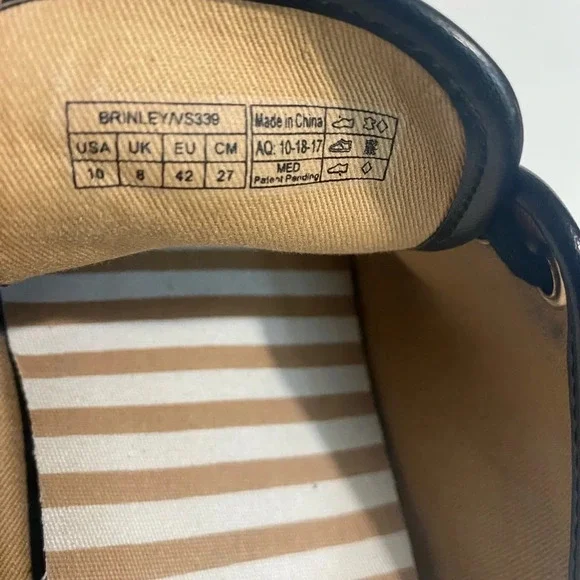 Vionic Brinley VS339 Women's Size 10 Black Suede Sneakers Lace Up Low Top - Picture 5 of 5